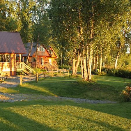 Susitna River Lodging, Riverside Cabins Talkeetna Exterior foto