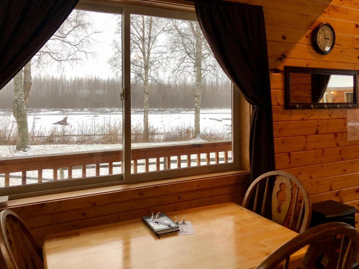 Susitna River Lodging, Riverside Cabins Talkeetna Exterior foto