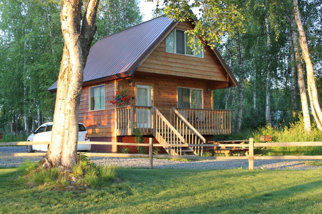 Susitna River Lodging, Riverside Cabins Talkeetna Exterior foto