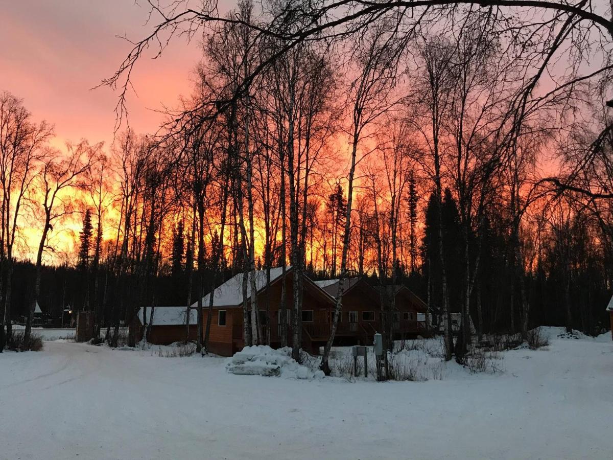 Susitna River Lodging, Riverside Cabins Talkeetna Exterior foto