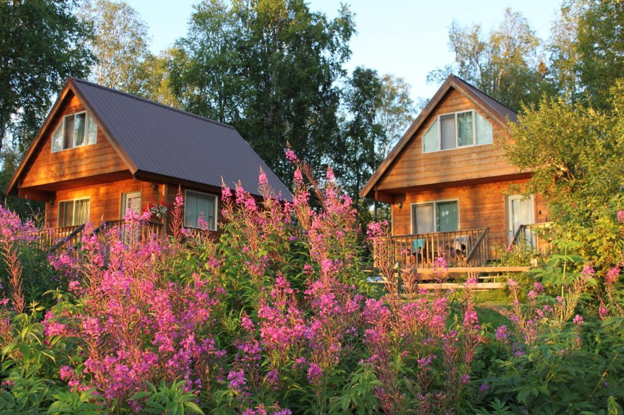 Susitna River Lodging, Riverside Cabins Talkeetna Exterior foto